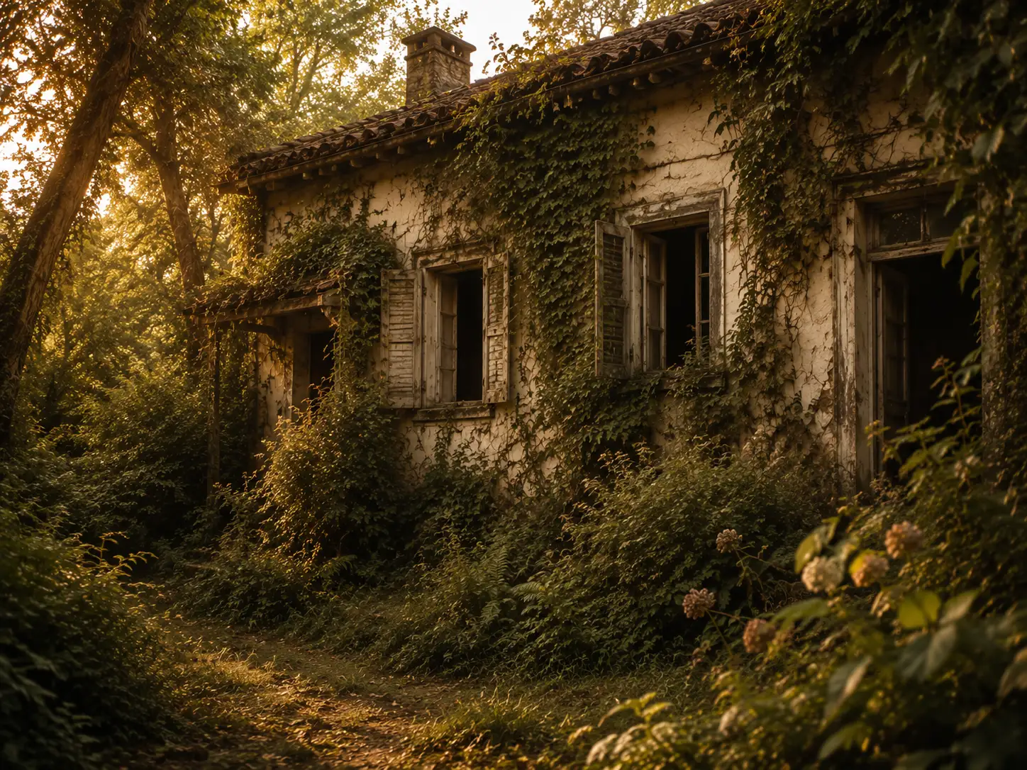 Casa antigua como símbolo de memoria y raíces